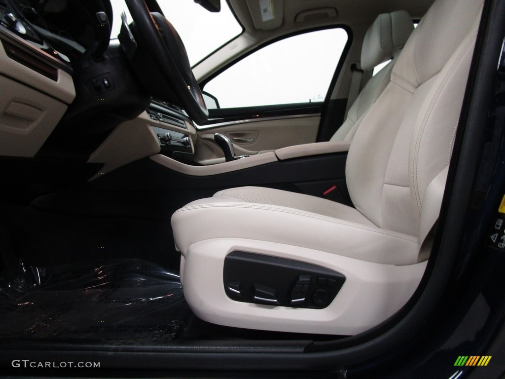 2016 5 Series 528i xDrive Sedan - Imperial Blue Metallic / Ivory White photo #8