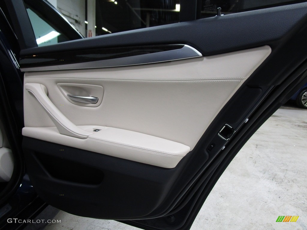 2016 5 Series 528i xDrive Sedan - Imperial Blue Metallic / Ivory White photo #15