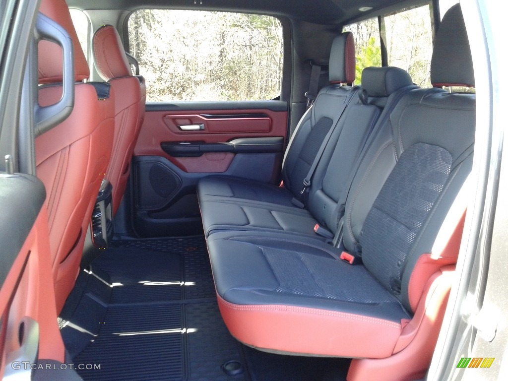 2019 1500 Rebel Crew Cab 4x4 - Granite Crystal Metallic / Black/Red photo #12