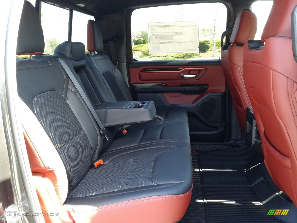 2019 1500 Rebel Crew Cab 4x4 - Granite Crystal Metallic / Black/Red photo #15