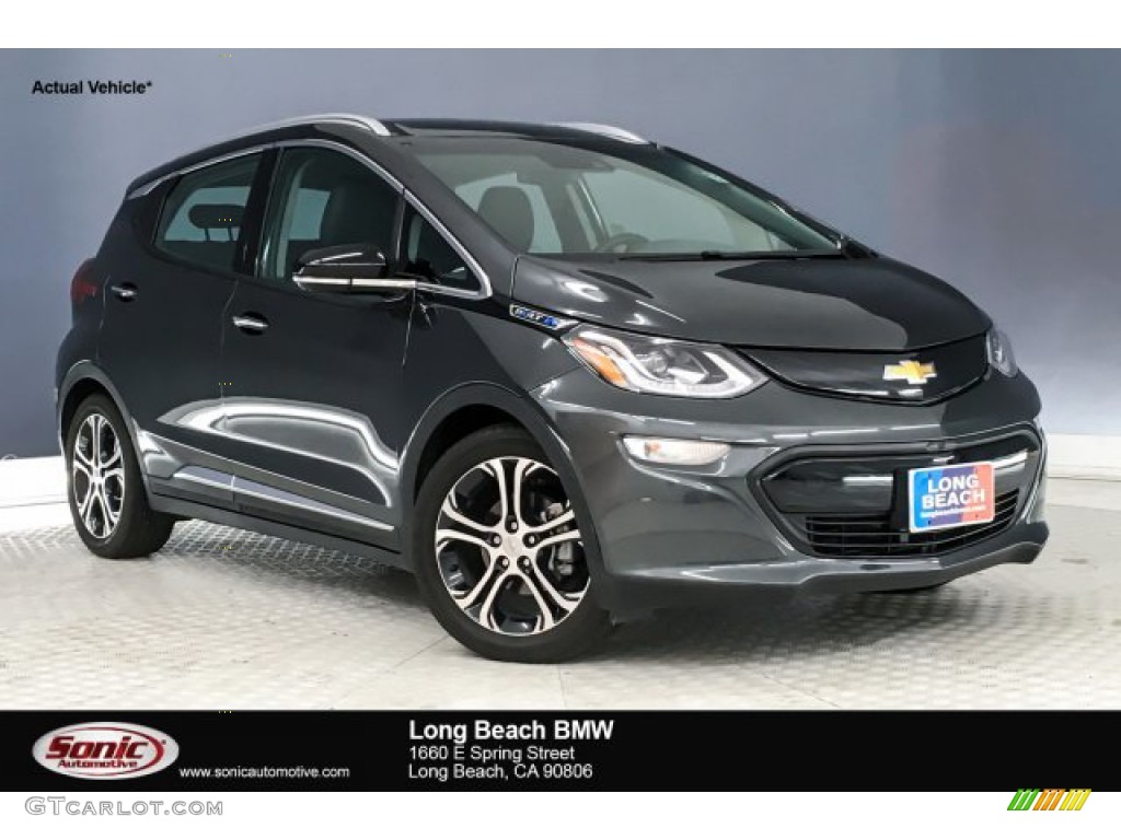 2018 Bolt EV Premier - Nightfall Gray Metallic / Dark Galvanized/­Sky Cool Gray photo #1