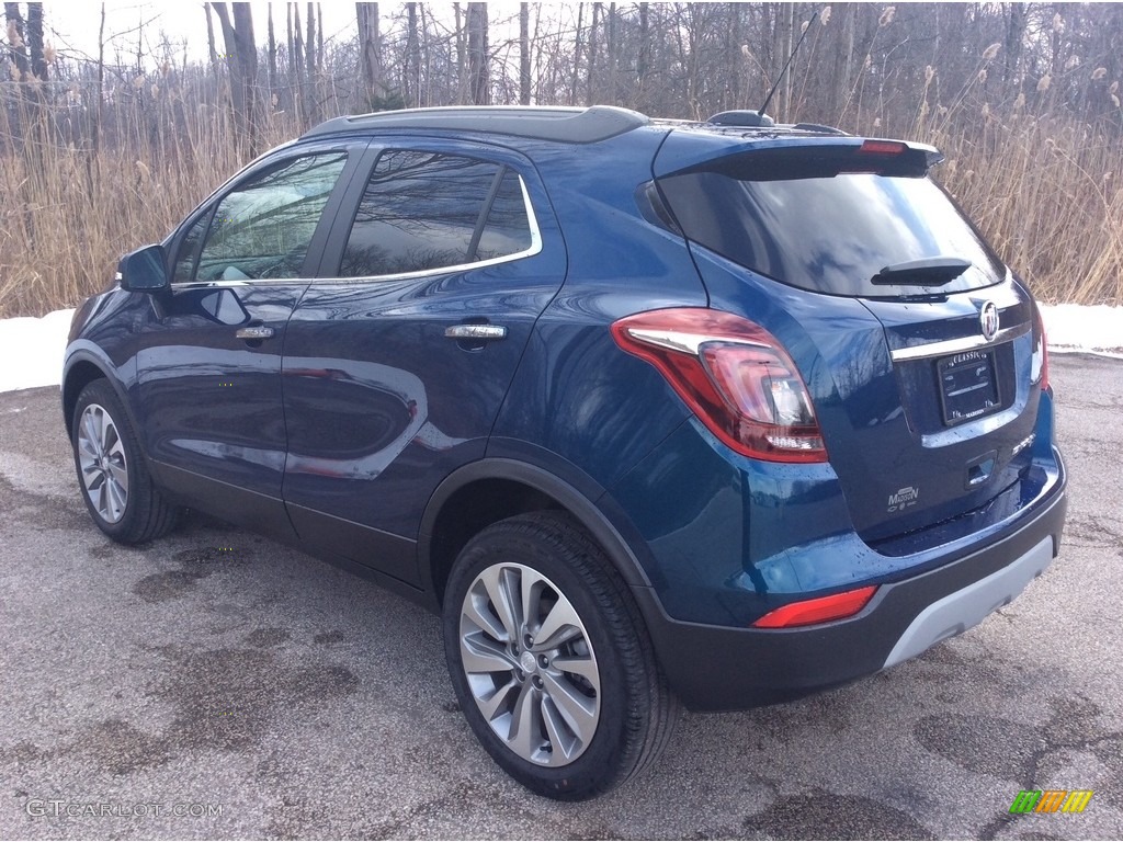 2019 Encore Preferred AWD - Deep Azure Metallic / Ebony photo #4