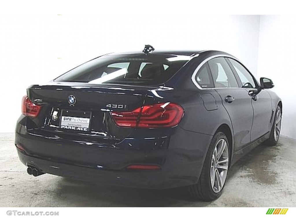 2019 4 Series 430i xDrive Gran Coupe - Imperial Blue Metallic / Cognac photo #3