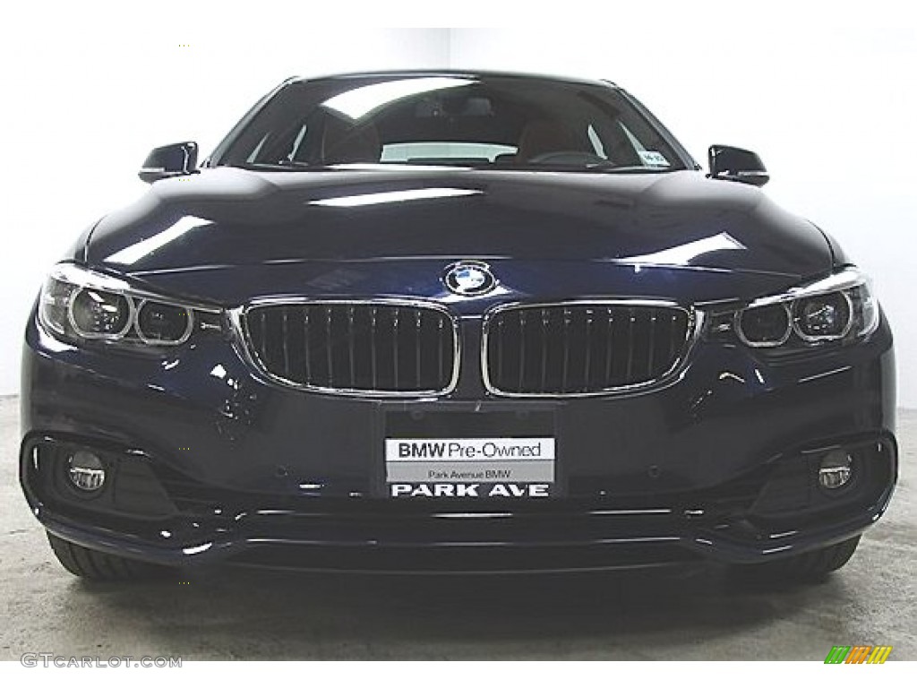 2019 4 Series 430i xDrive Gran Coupe - Imperial Blue Metallic / Cognac photo #4
