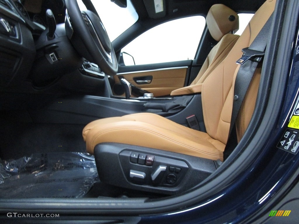 2019 4 Series 430i xDrive Gran Coupe - Imperial Blue Metallic / Cognac photo #7