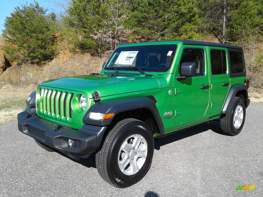Mojito! 2019 Jeep Wrangler Unlimited Sport 4x4 Exterior Photo #132218340