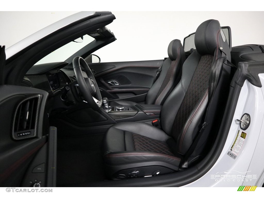 2017 R8 V10 - Ibis White / Black/Express Red Stitching photo #13