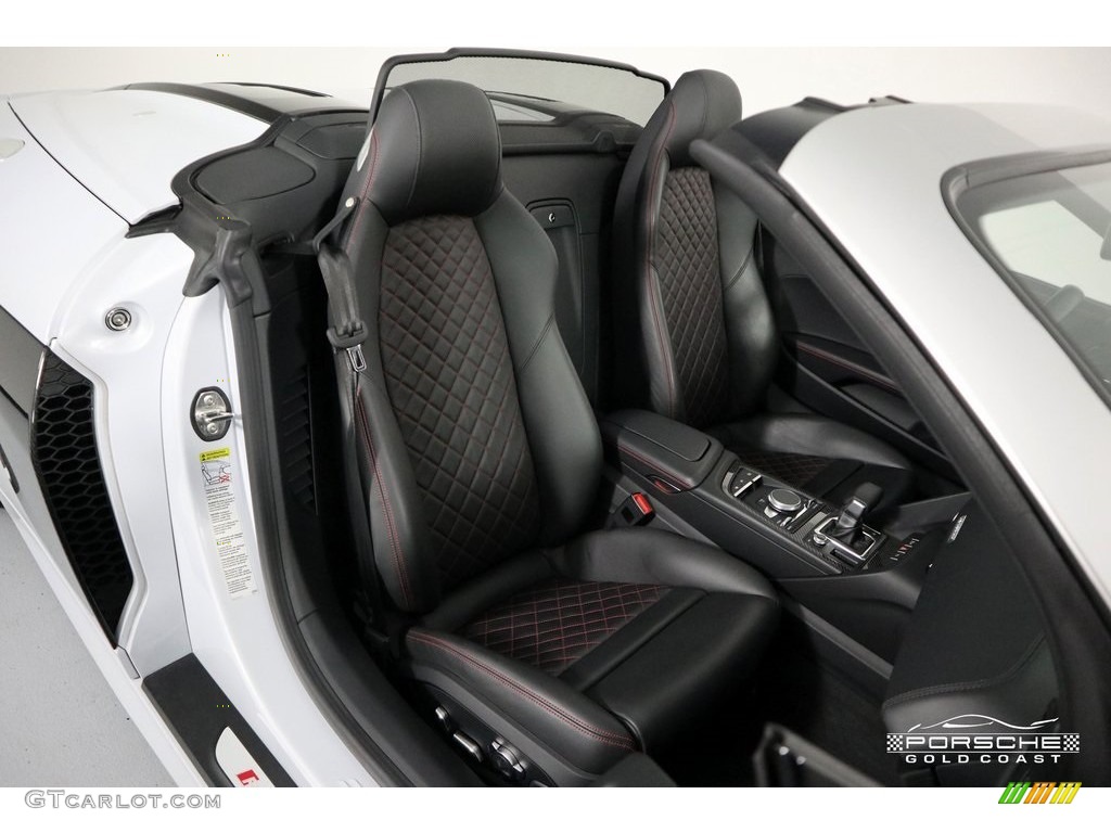 2017 R8 V10 - Ibis White / Black/Express Red Stitching photo #25