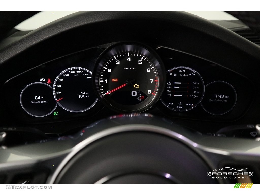 2019 Cayenne S - Moonlight Blue Metallic / Black/Mojave Beige photo #18