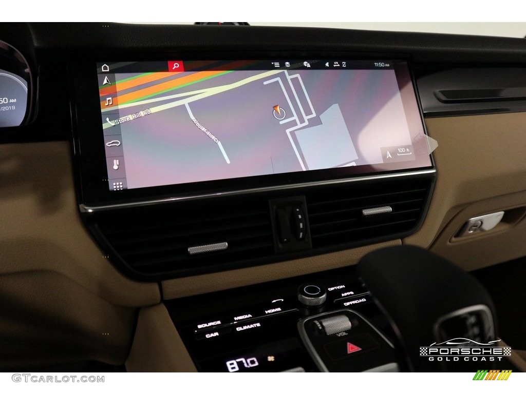 2019 Cayenne S - Moonlight Blue Metallic / Black/Mojave Beige photo #20