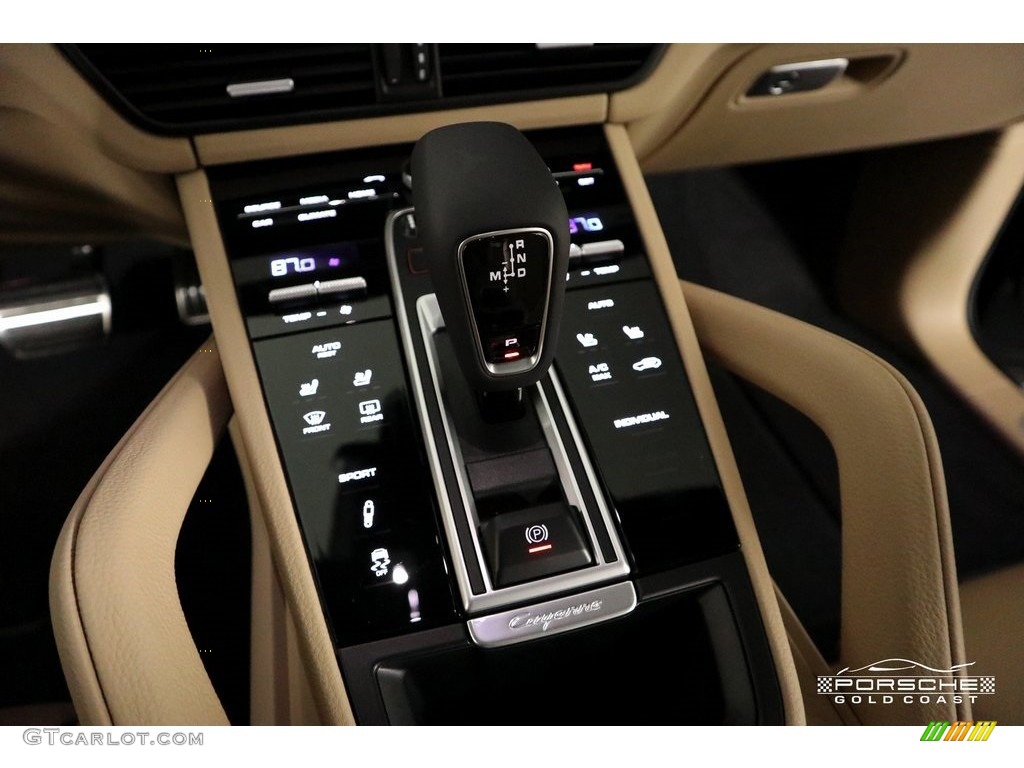 2019 Cayenne S - Moonlight Blue Metallic / Black/Mojave Beige photo #21