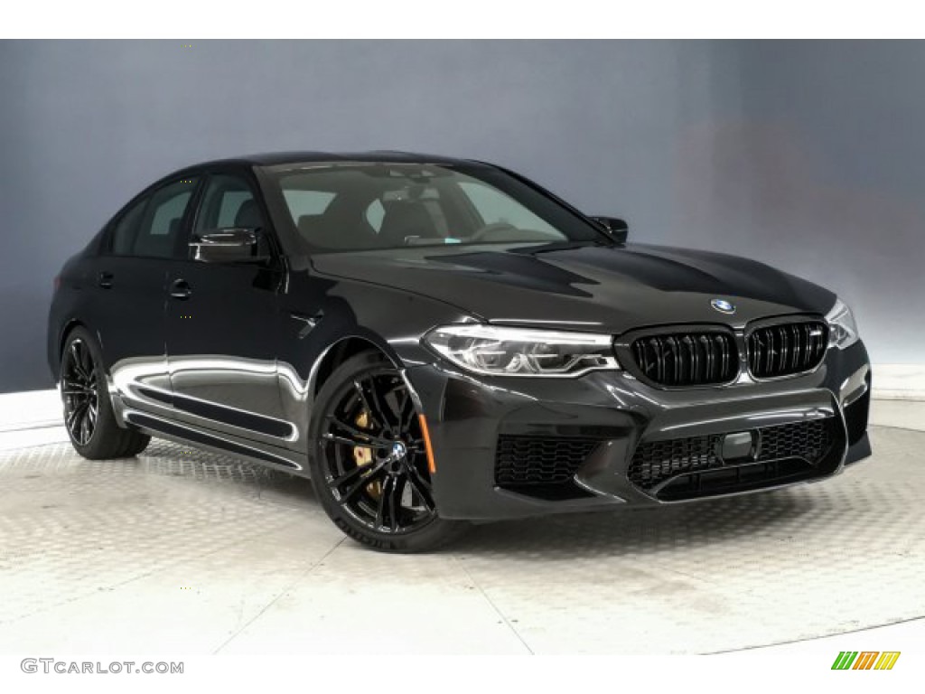 2019 M5 Competition - Black Sapphire Metallic / Black photo #12