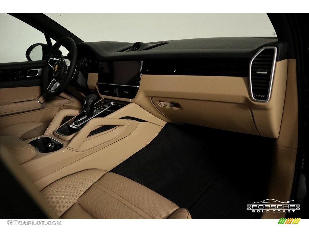 2019 Cayenne S - Moonlight Blue Metallic / Black/Mojave Beige photo #25