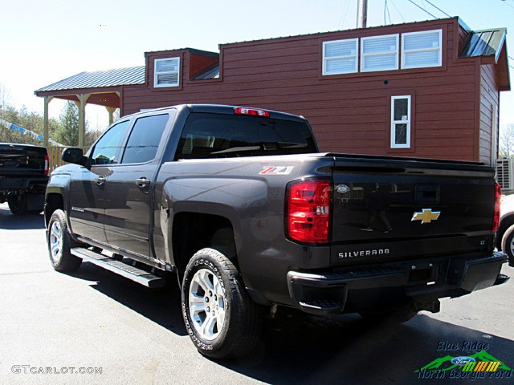 2016 Silverado 1500 LT Crew Cab 4x4 - Tungsten Metallic / Jet Black photo #3