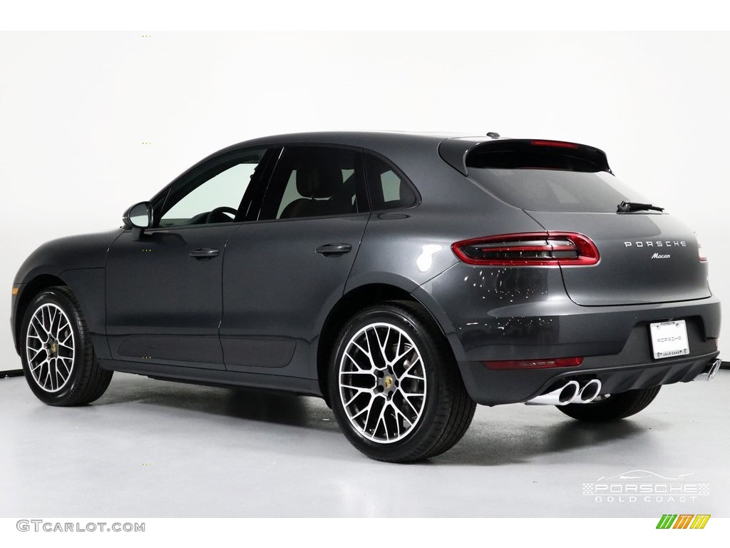2018 Macan Sport Edition - Volcano Grey Metallic / Black/Luxor Beige photo #4