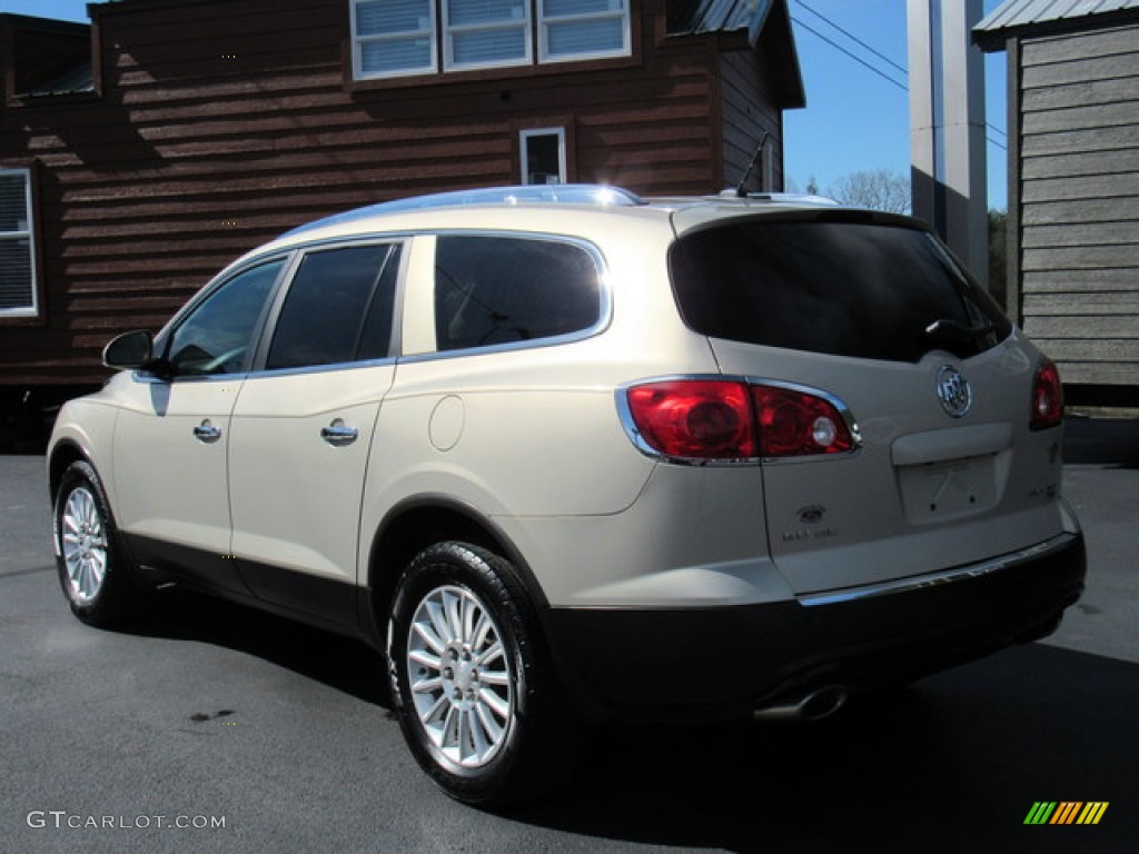 2011 Enclave CXL - Gold Mist Metallic / Cashmere/Cocoa photo #3