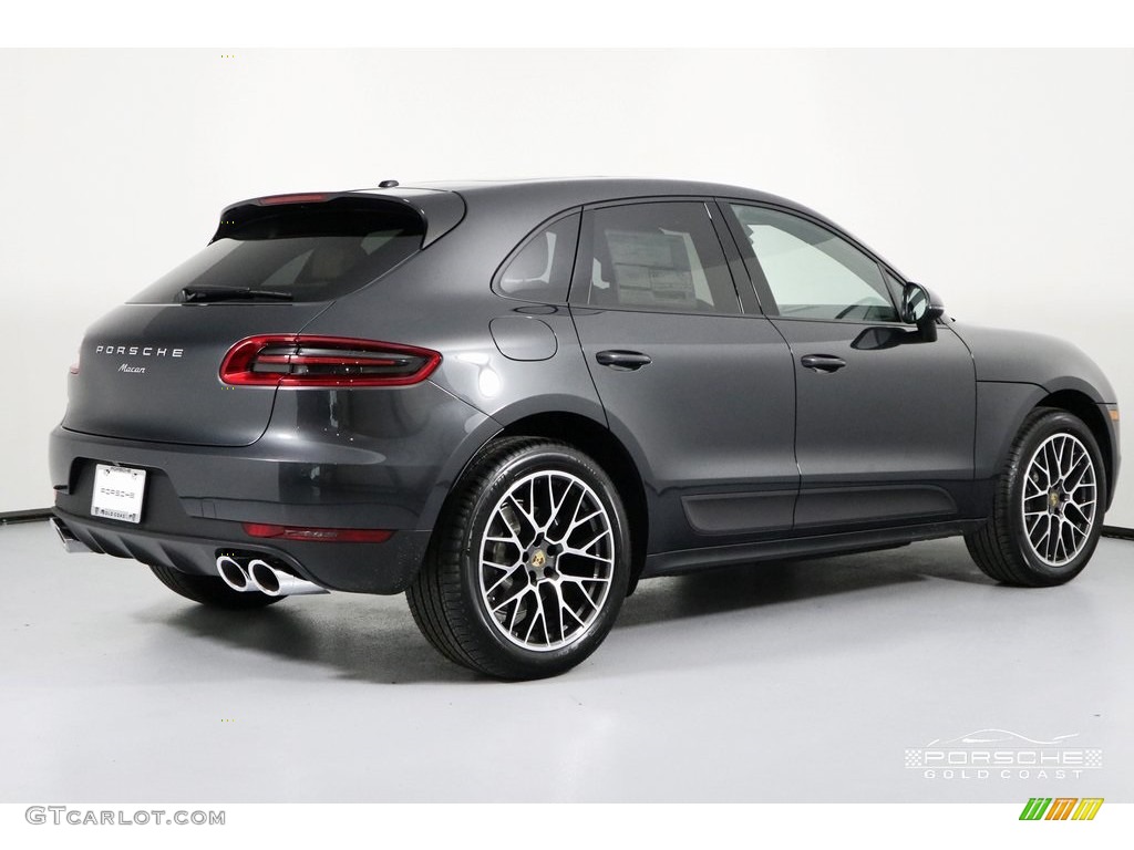 2018 Macan Sport Edition - Volcano Grey Metallic / Black/Luxor Beige photo #9