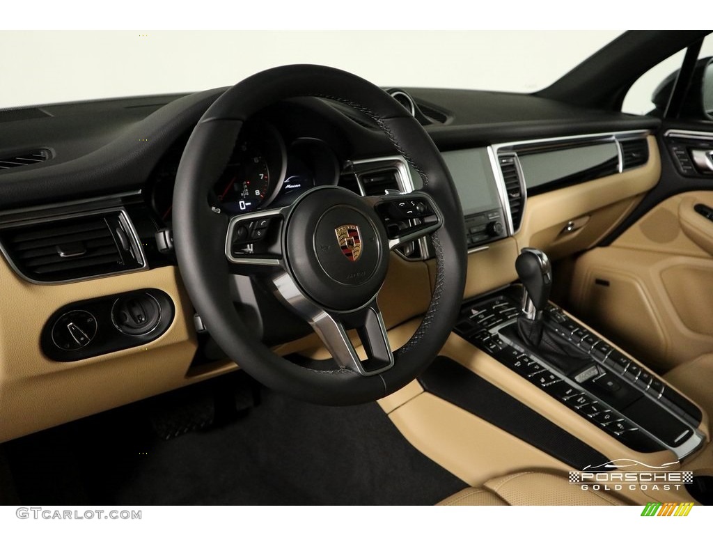 2018 Macan Sport Edition - Volcano Grey Metallic / Black/Luxor Beige photo #15