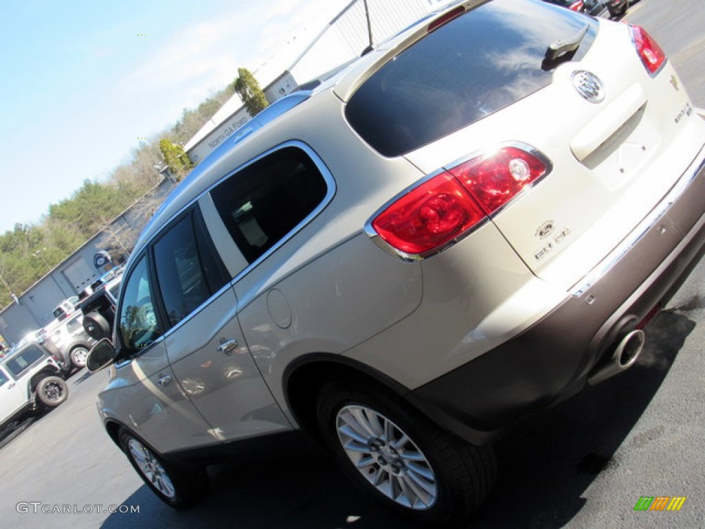 2011 Enclave CXL - Gold Mist Metallic / Cashmere/Cocoa photo #33