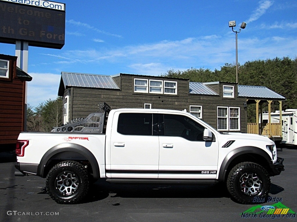 Oxford White 2019 Ford F150 Shelby BAJA Raptor SuperCrew 4x4 Exterior Photo #132221433