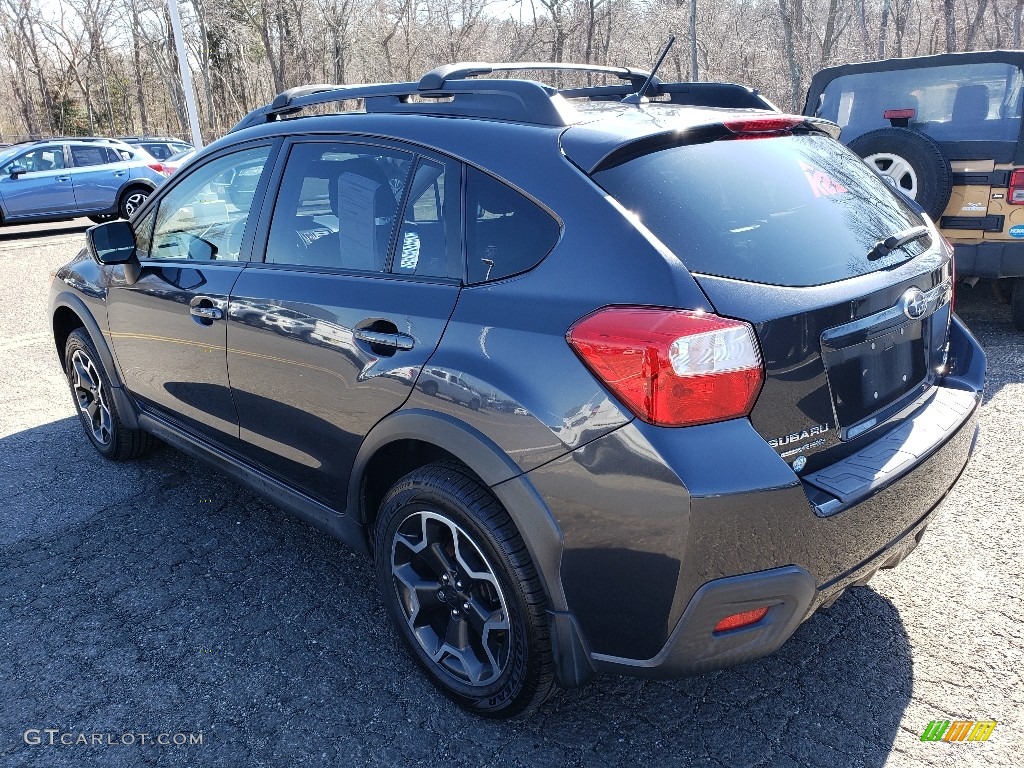 2014 XV Crosstrek 2.0i Premium - Dark Gray Metallic / Black photo #2
