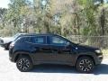 2019 Diamond Black Crystal Pearl Jeep Compass Trailhawk 4x4  photo #6