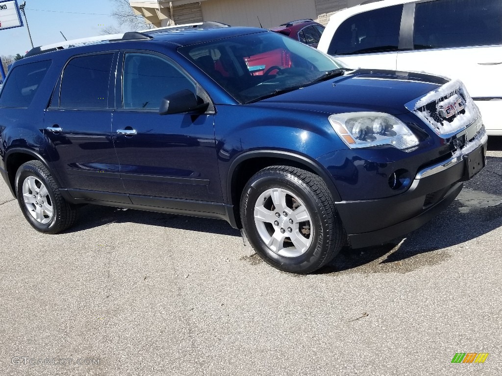 2011 Acadia SL - Deep Blue Metallic / Ebony photo #17