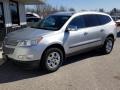 Silver Ice Metallic 2011 Chevrolet Traverse LS