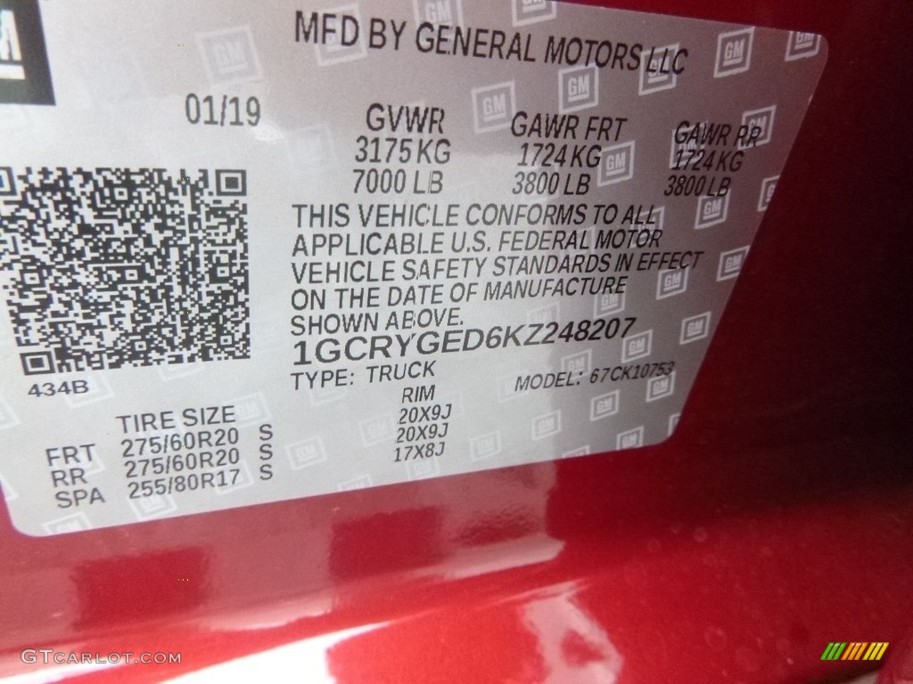 2019 Silverado 1500 LTZ Double Cab 4WD - Cajun Red Tintcoat / Jet Black photo #16