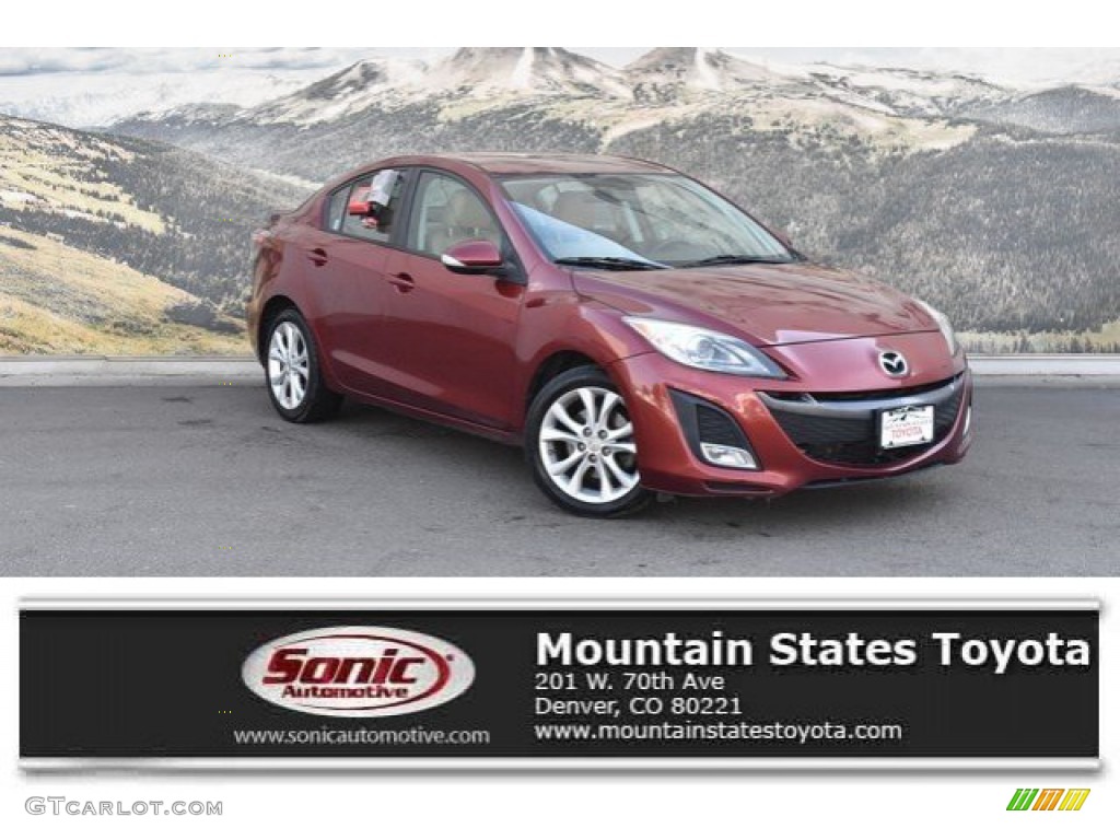 2010 MAZDA3 s Grand Touring 4 Door - Copper Red Mica / Dune Beige photo #1