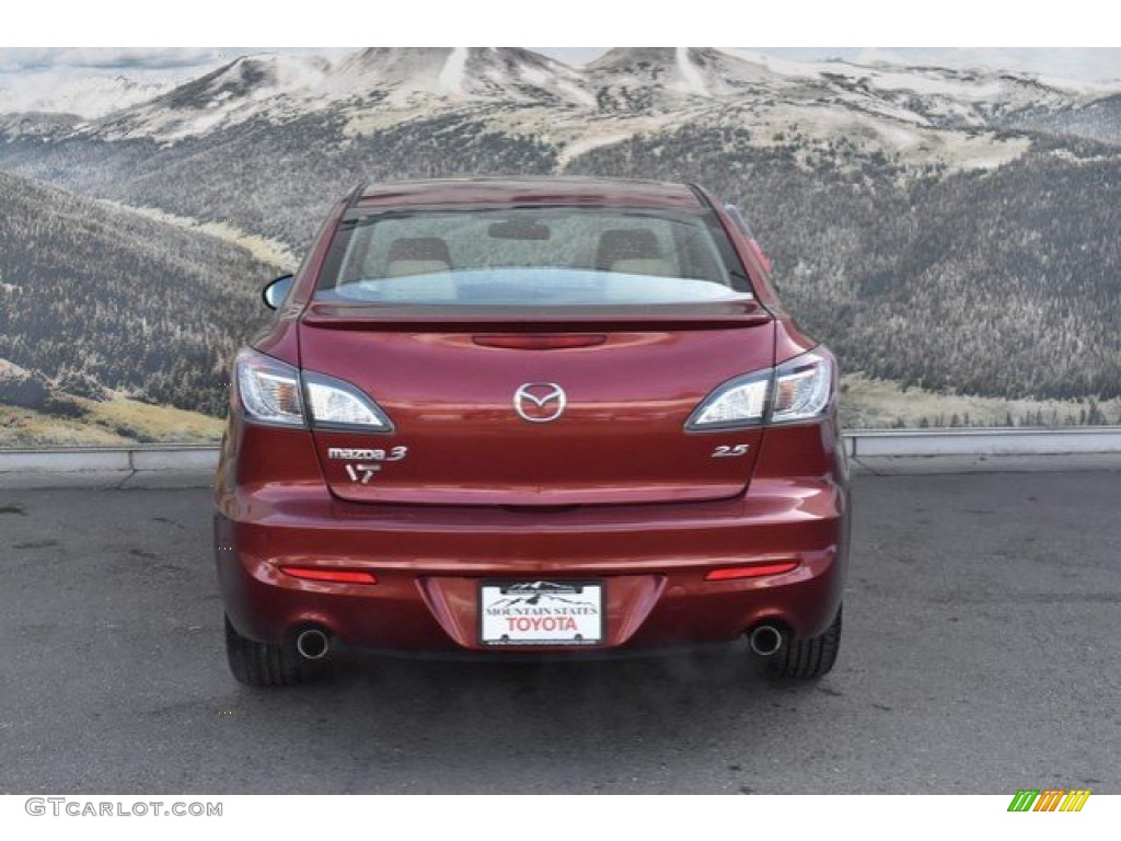 2010 MAZDA3 s Grand Touring 4 Door - Copper Red Mica / Dune Beige photo #8