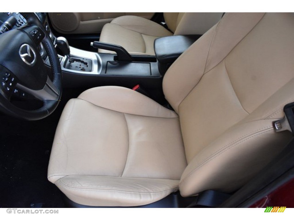 2010 MAZDA3 s Grand Touring 4 Door - Copper Red Mica / Dune Beige photo #11