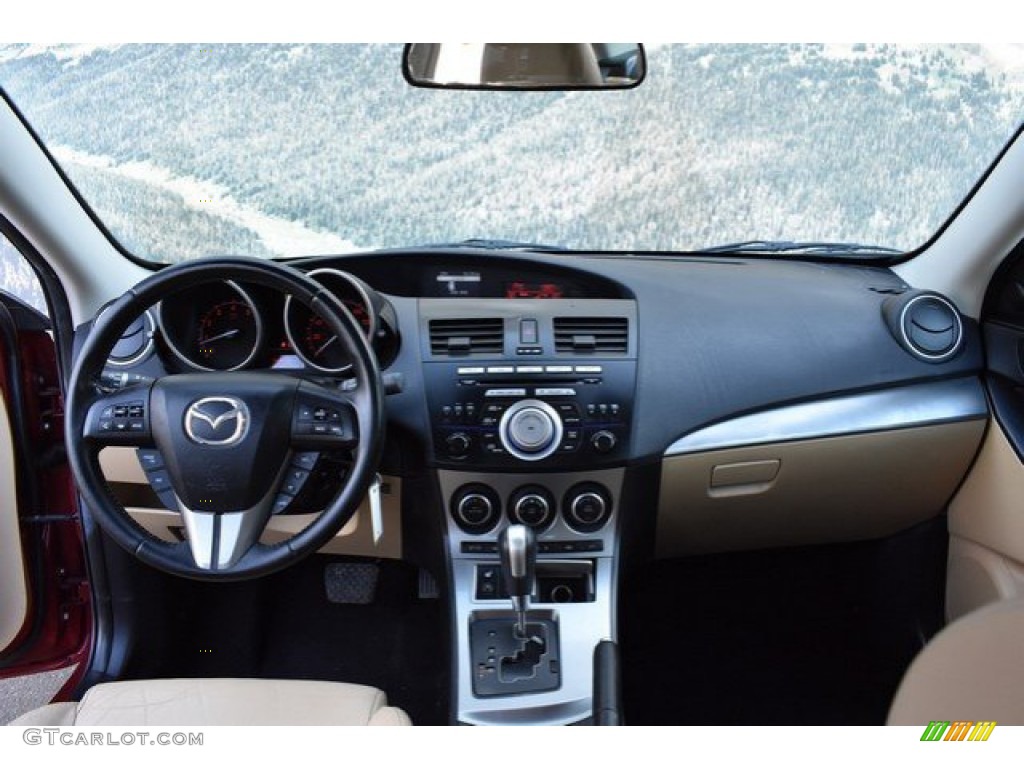 2010 MAZDA3 s Grand Touring 4 Door - Copper Red Mica / Dune Beige photo #13