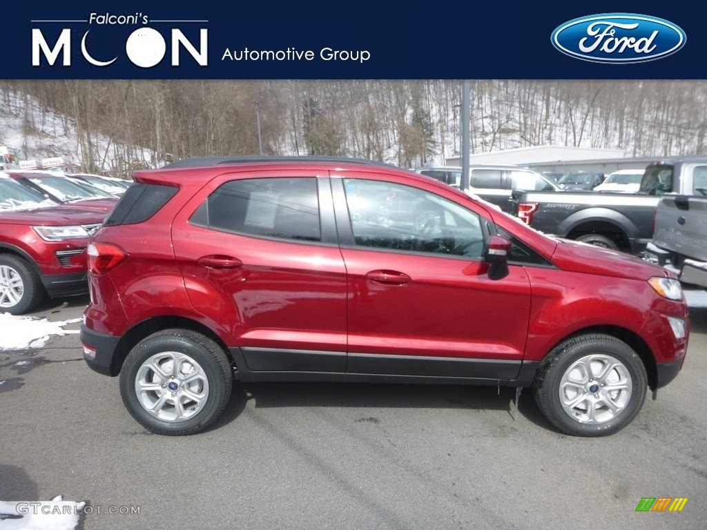 2019 EcoSport SE 4WD - Ruby Red Metallic / Ebony Black photo #1