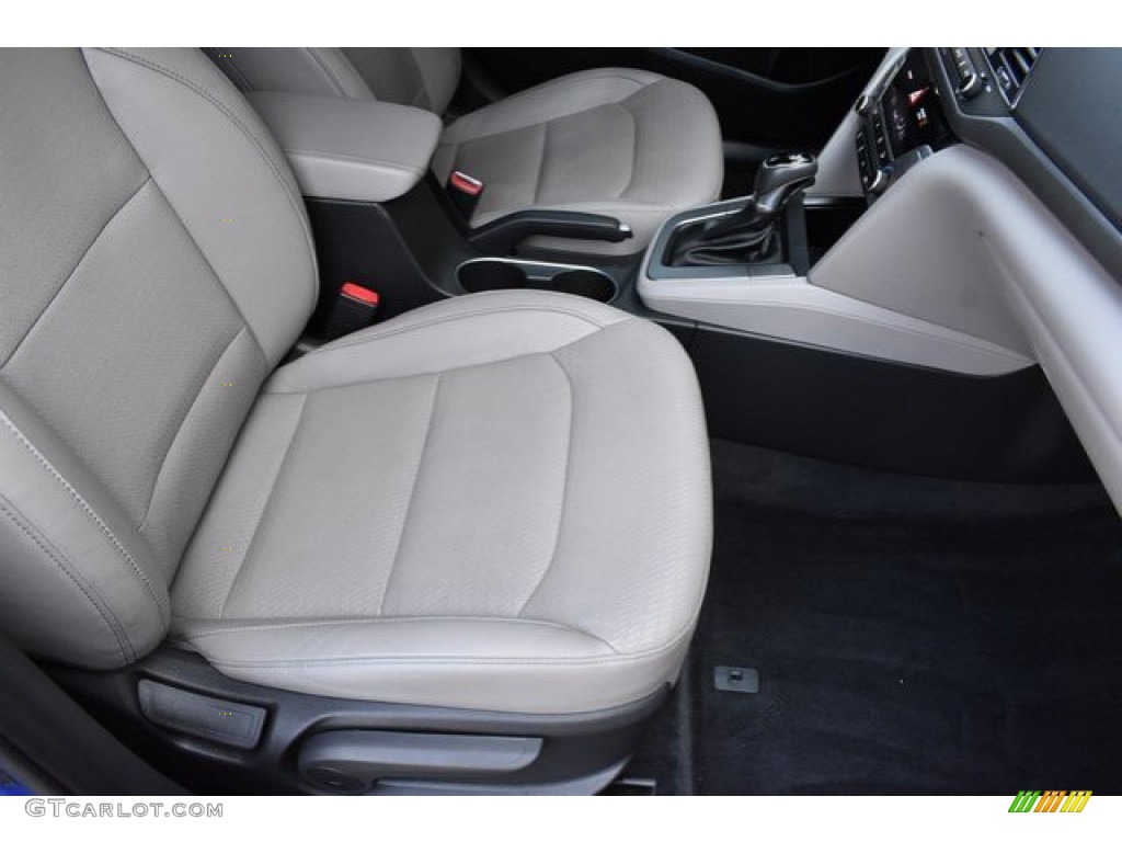 2017 Elantra Limited - Electric Blue / Gray photo #17
