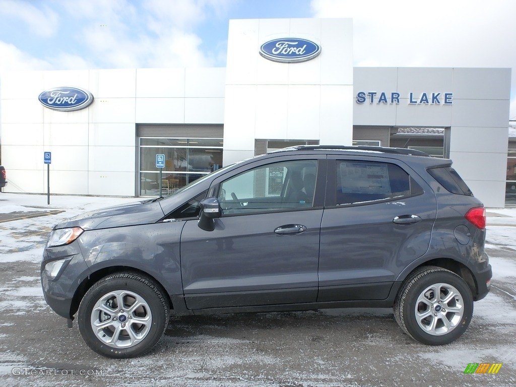 2019 EcoSport SE 4WD - Smoke Metallic / Ebony Black photo #1