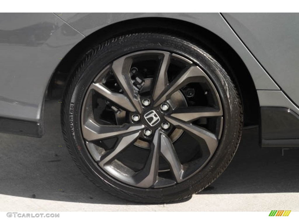 2019 Civic Sport Hatchback - Polished Metal Metallic / Black photo #14