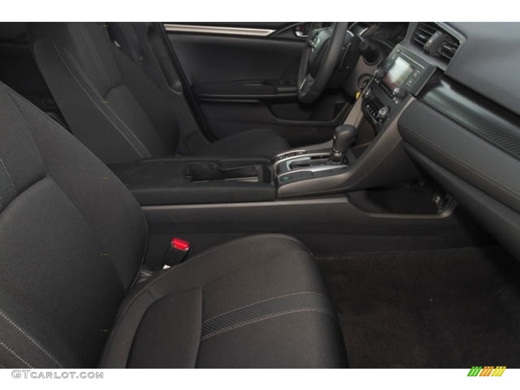 2019 Civic Sport Hatchback - Polished Metal Metallic / Black photo #29