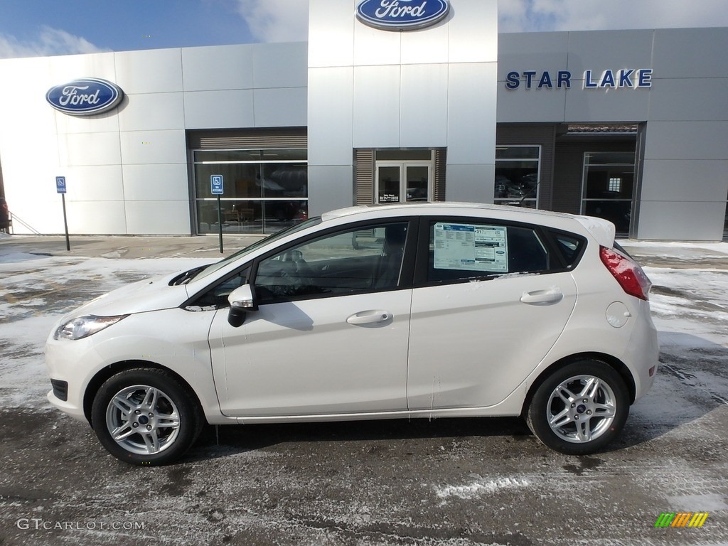 2019 Fiesta SE Hatchback - White Platinum / Charcoal Black photo #9