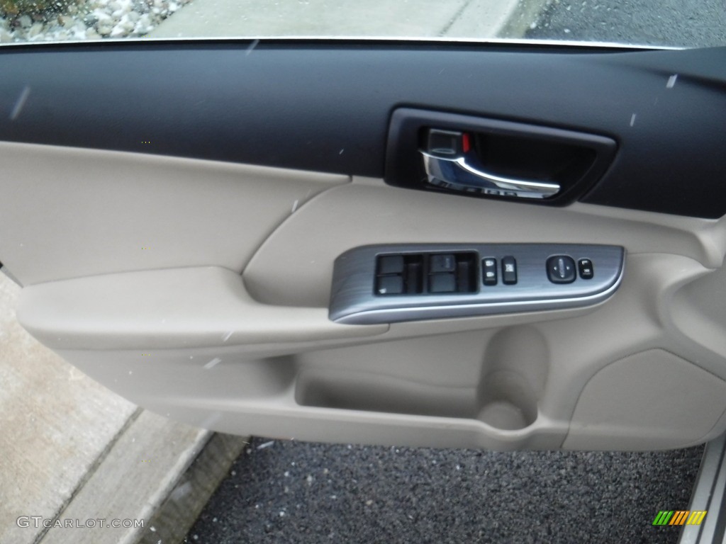 2014 Camry Hybrid XLE - Creme Brulee Metallic / Ivory photo #12