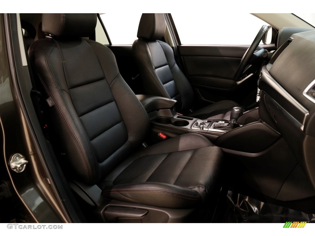 2016 CX-5 Grand Touring AWD - Titanium Flash Mica / Black photo #16