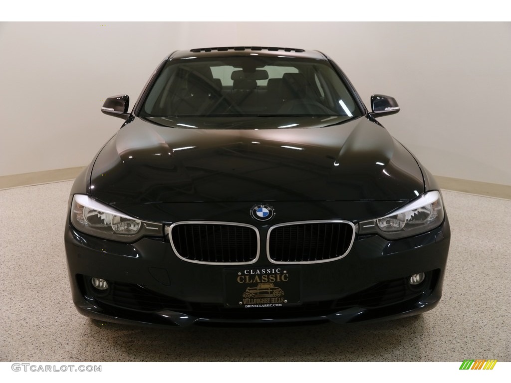 2015 3 Series 328i xDrive Sedan - Black Sapphire Metallic / Black photo #2