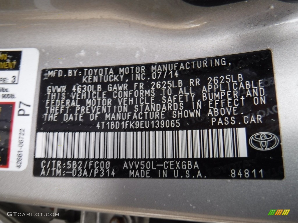 2014 Camry Hybrid XLE - Creme Brulee Metallic / Ivory photo #26