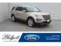 2017 White Gold Ford Explorer Limited  photo #1