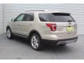2017 White Gold Ford Explorer Limited  photo #6
