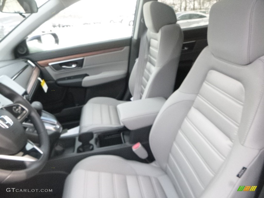 2019 CR-V EX AWD - Obsidian Blue Pearl / Gray photo #8