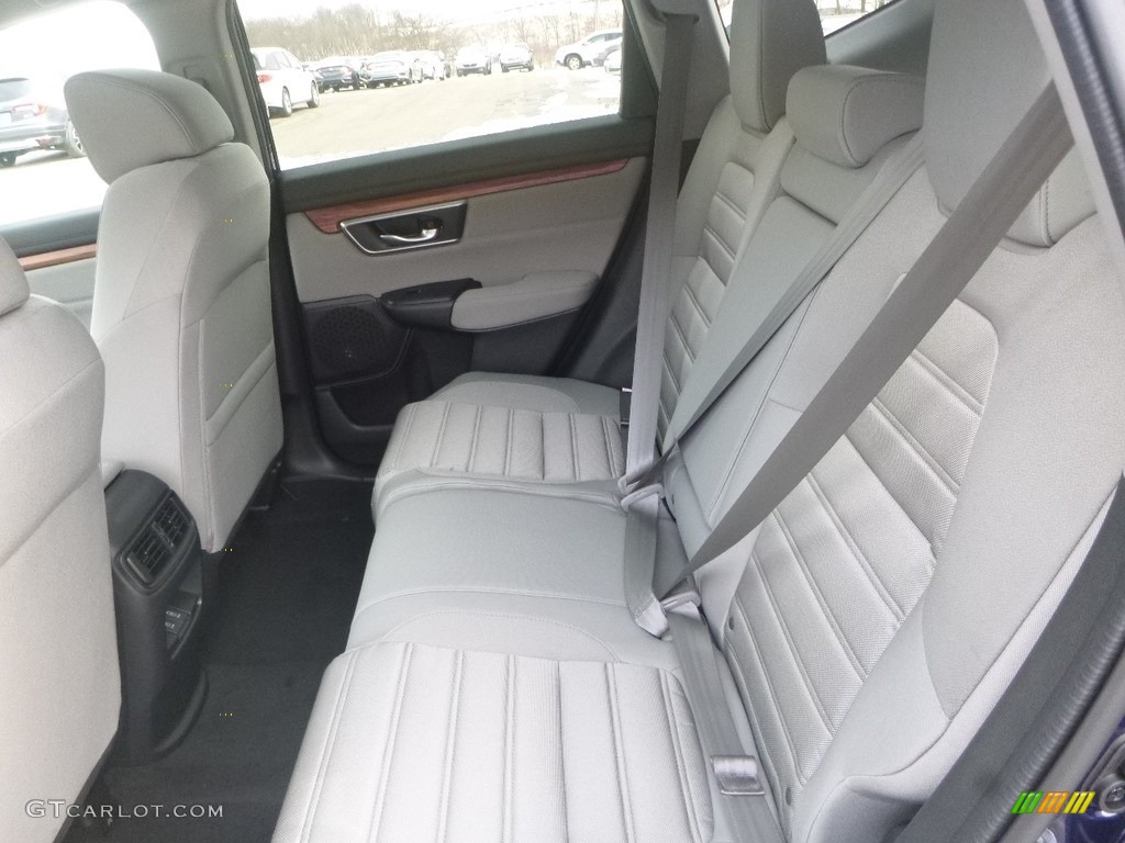 2019 CR-V EX AWD - Obsidian Blue Pearl / Gray photo #9