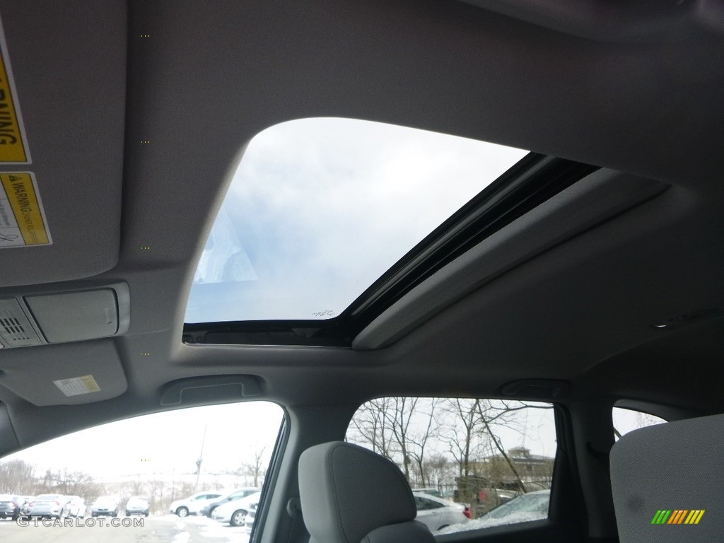 2019 CR-V EX AWD - Obsidian Blue Pearl / Gray photo #13