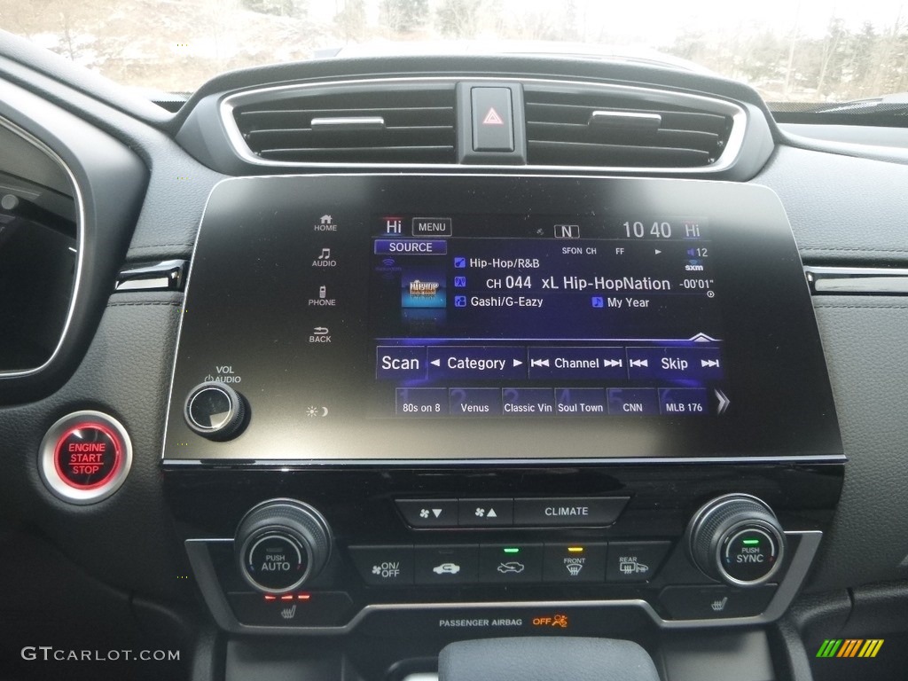 2019 CR-V EX AWD - Obsidian Blue Pearl / Gray photo #14