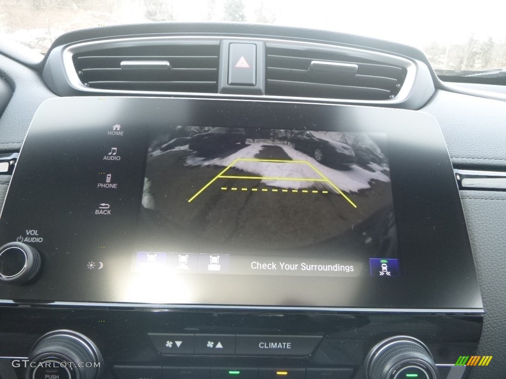 2019 CR-V EX AWD - Obsidian Blue Pearl / Gray photo #15
